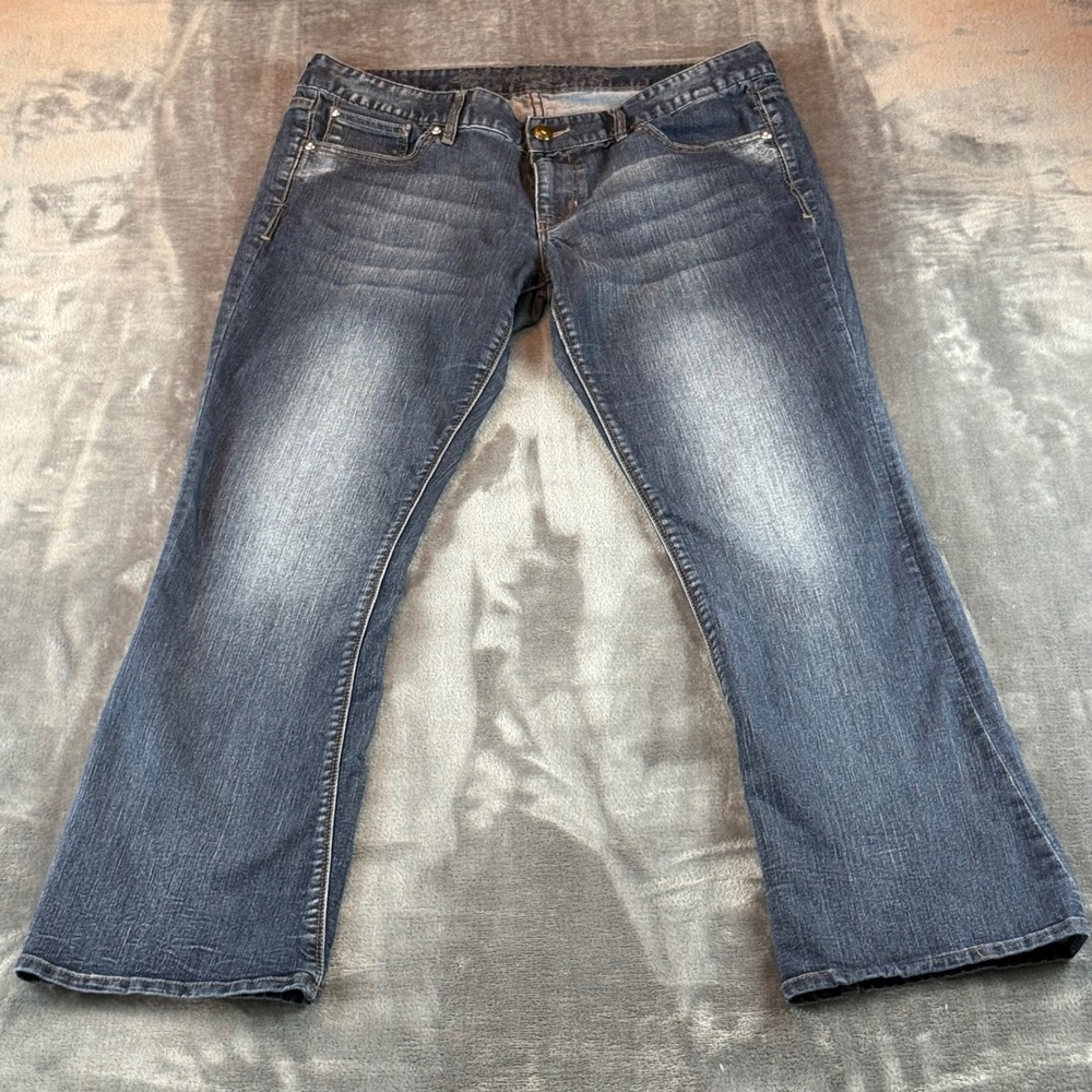 Express Women's Jeans Barely Boot Stella Low Rise Size 10S
